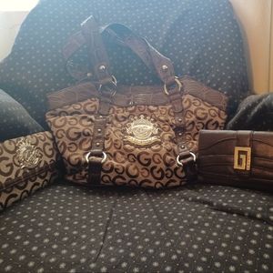 G by Guess purse with 2 large wallets